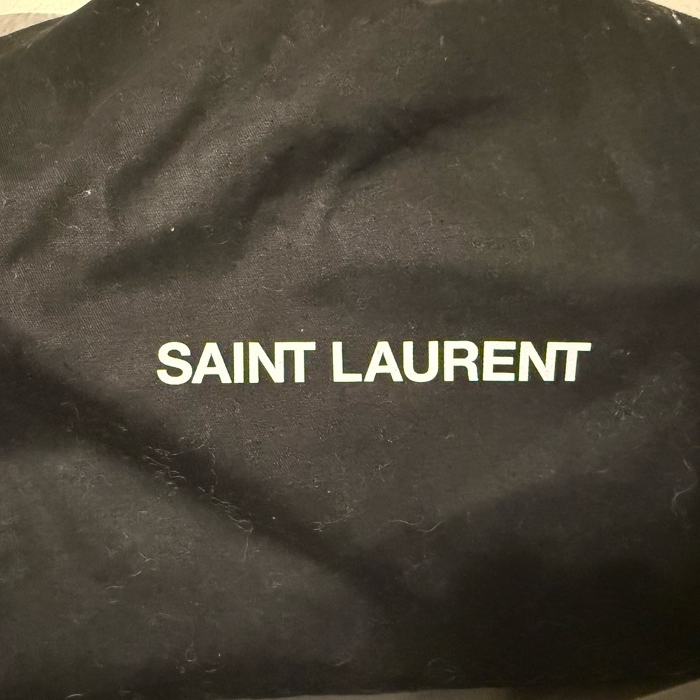 Yves Saint Laurent Blue Denim Lou Lou - Picture 9 of 11